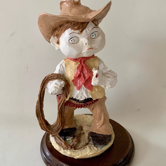 Vintage Giuseppe Armani Gulliver’s Cowboys Figurine - Picture 3 of 11